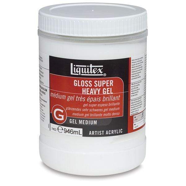 Liquitex - Super Heavy Gel Medium - Gloss Finish - 946mL Jar