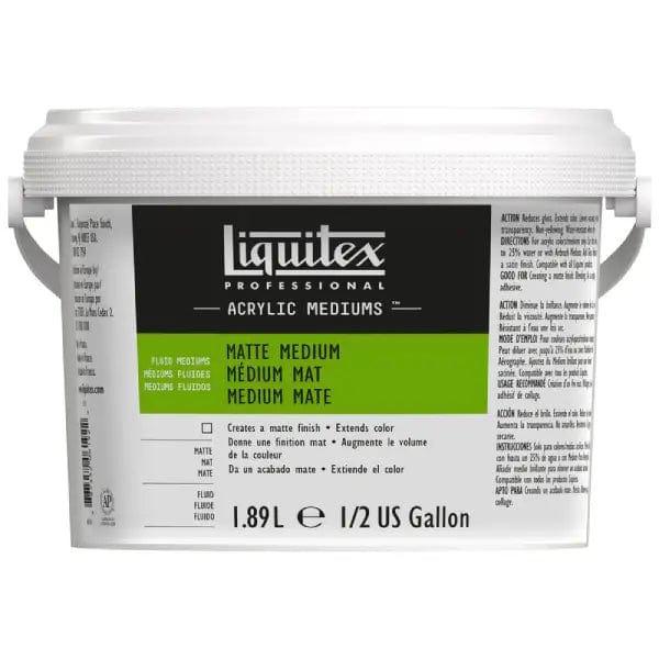 Liquitex - Matte Medium - 1.89L Pail