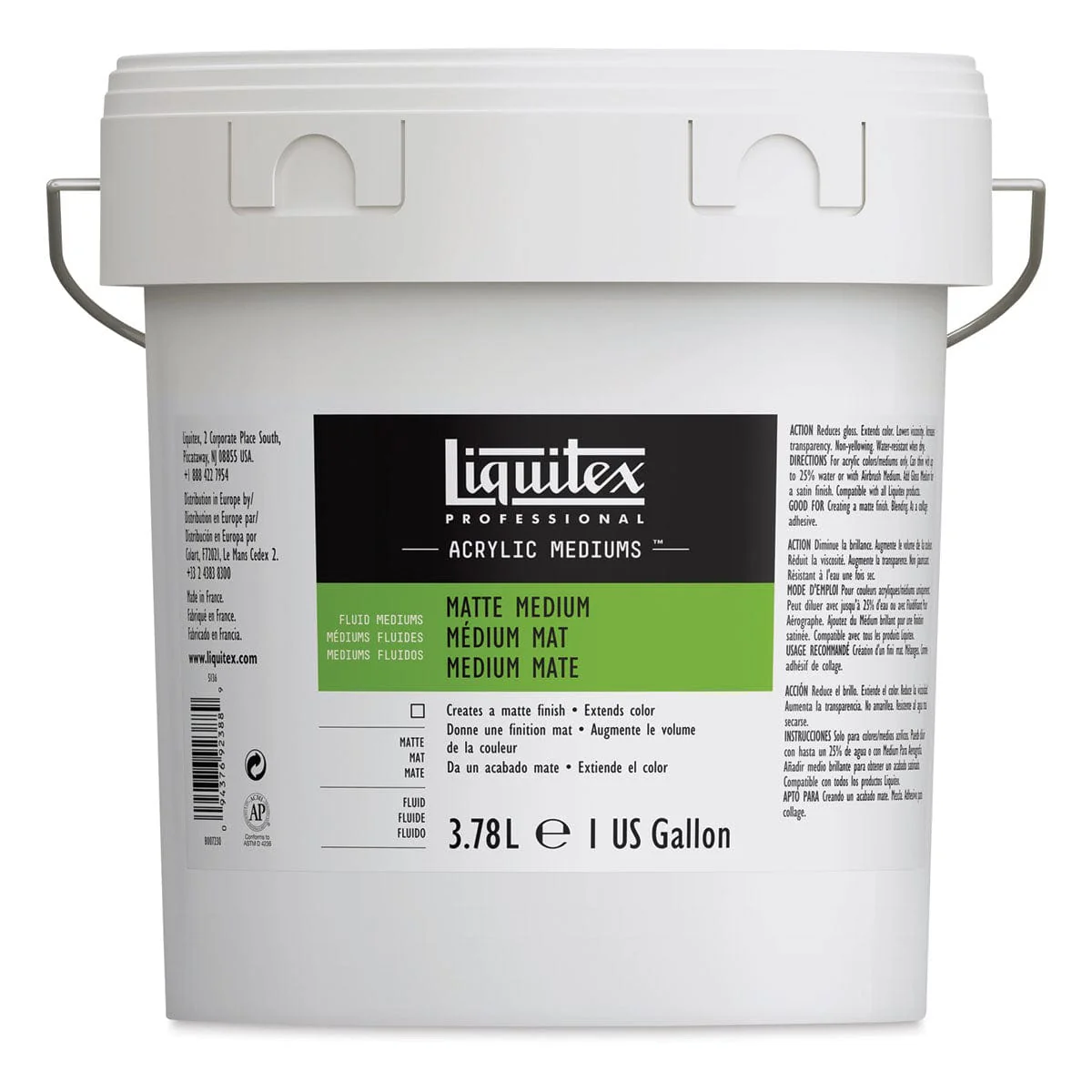 Liquitex - Matte Medium - 3.78L Pail