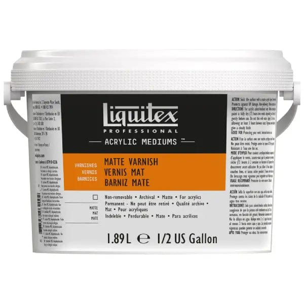 Liquitex - Matte Varnish - 1.89L Pail