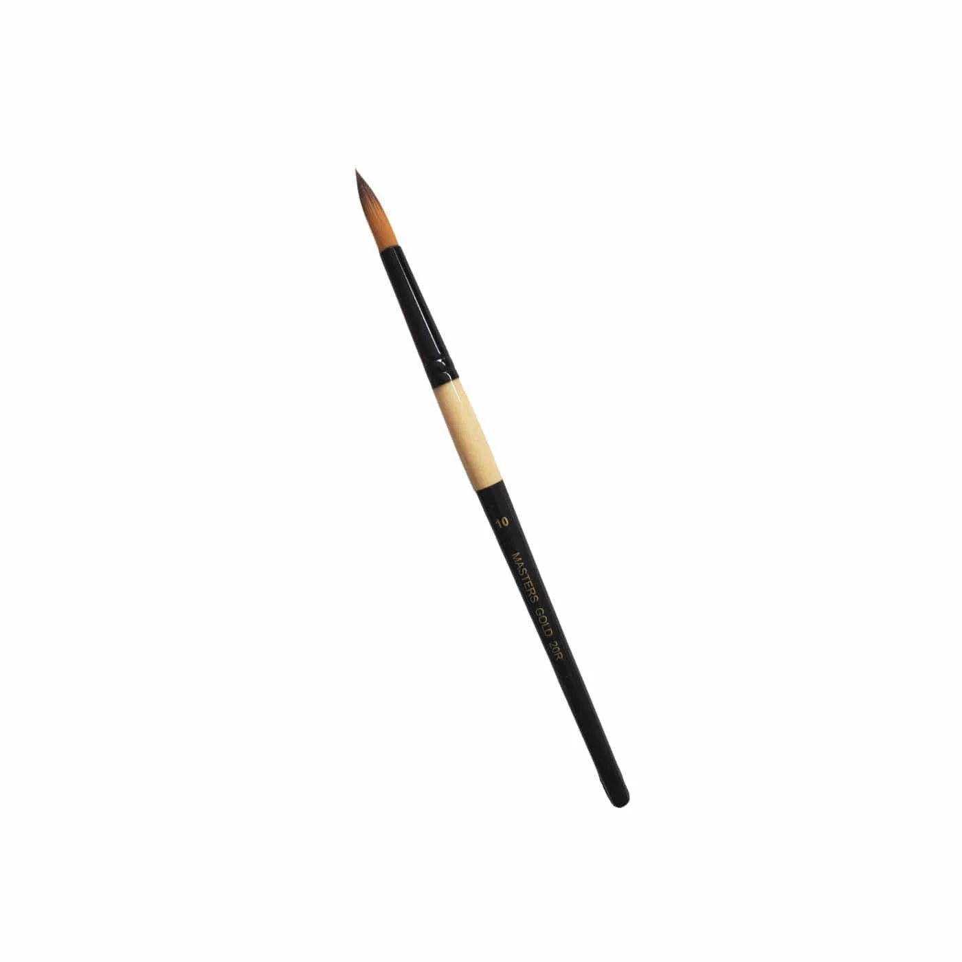 Gwartzman's - Masters - Gold Taklon Brushes - Series 20R - Round