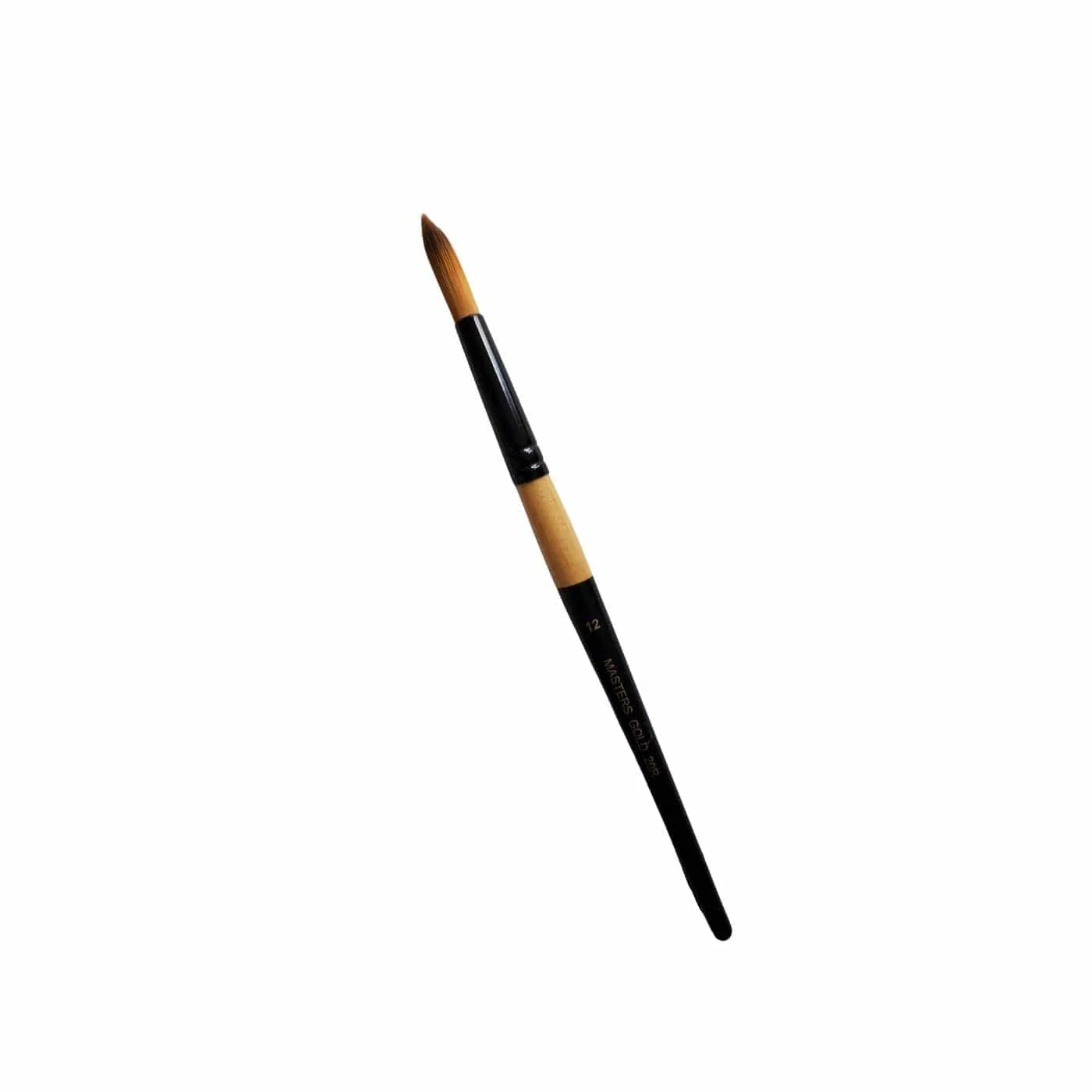 Gwartzman's - Masters - Gold Taklon Brushes - Series 20R - Round - Image 2