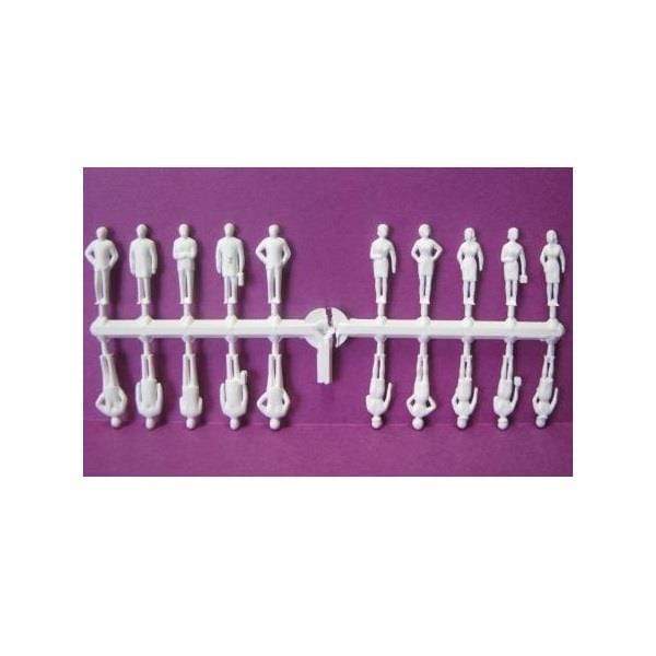 Model Builders Supply - Standing Figures - 1:250 Scale - Image 2