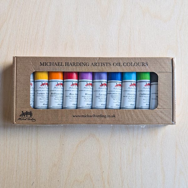 Michael Harding - Artists' Oil Colour - 10 Colour Set - Tunbridge Wells