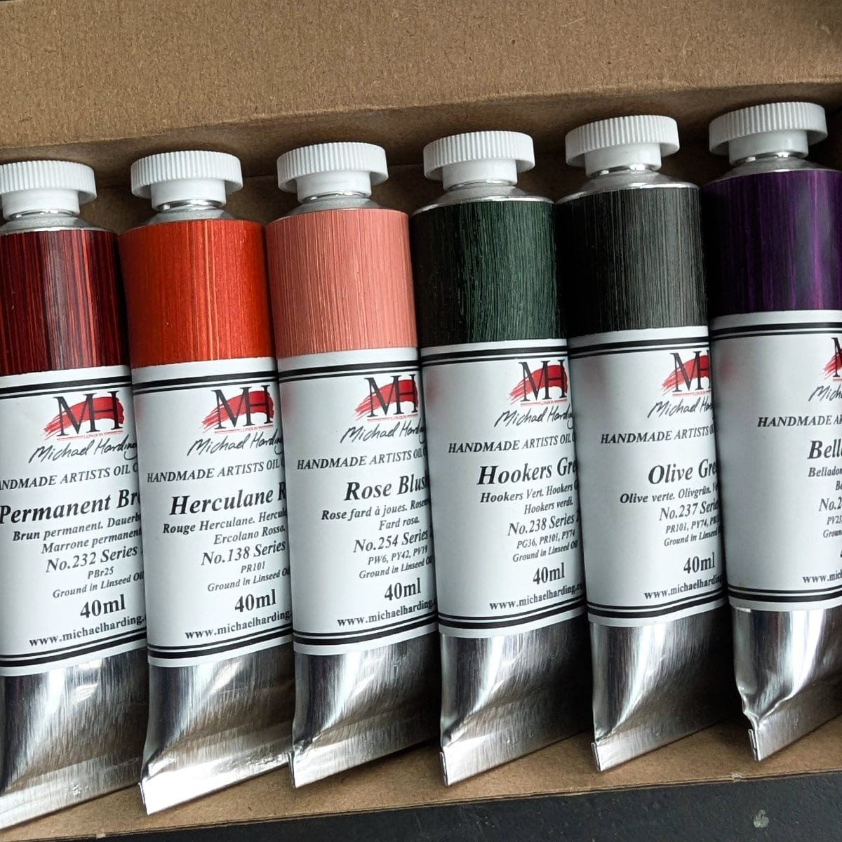 Michael Harding - Artists' Oil Colour - 10 Colour Set - Whitechapel - Image 4