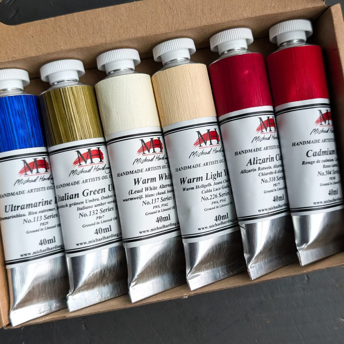 Michael Harding - Artists' Oil Colour - 6 Colour Set - Modern Master - Image 2