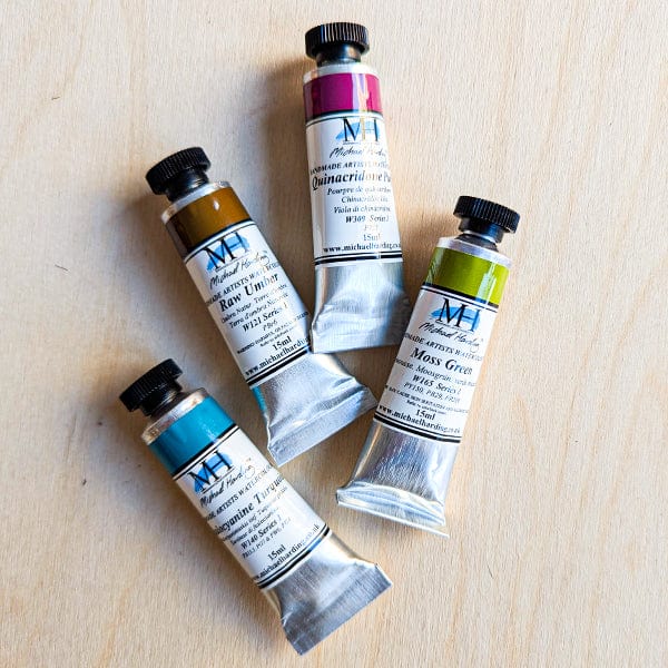 Michael Harding - Artists' Watercolour - 4 Colour Set - Exploration