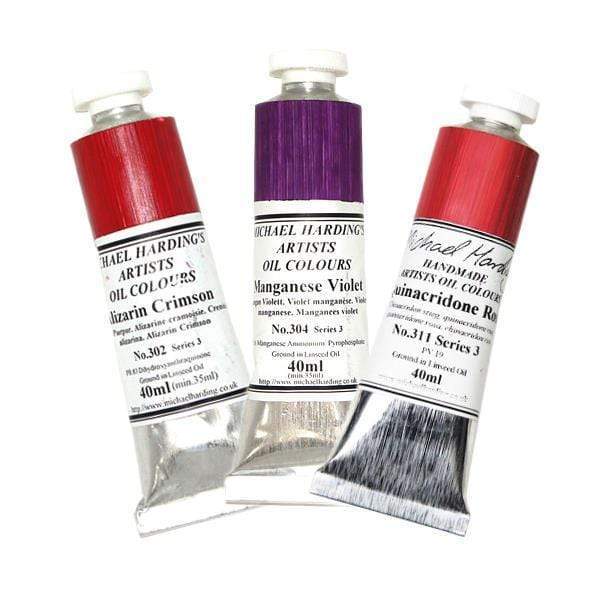 Michael Harding - Artists' Oil Colour - 40mL Tubes - Series 3
