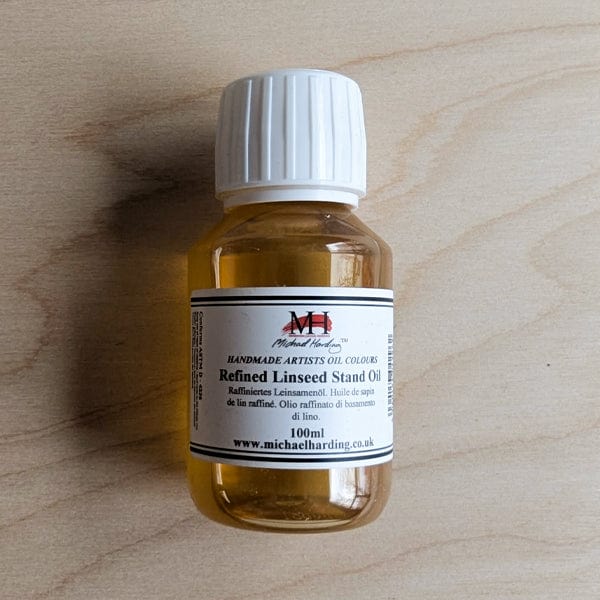 Michael Harding - Refined Linseed Stand Oil - 100mL Bottle