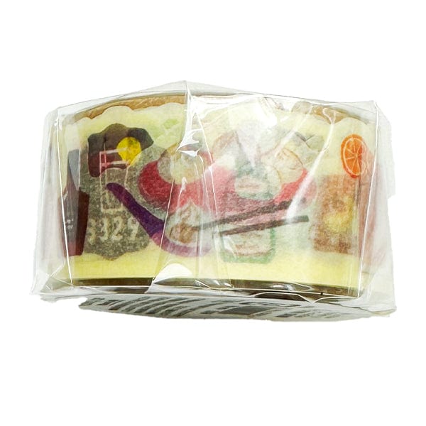 Mind Wave - Kotorimachi Shotengai Masking Tape - 18mm x 5m Roll - Cocktail Bar - Image 2