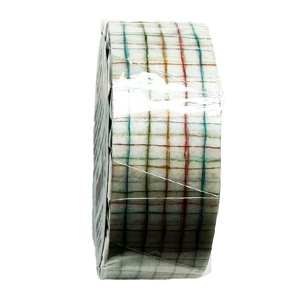 Mind Wave - Masking Tape - 15mm x 5m Roll - Colourful Grid - Image 2