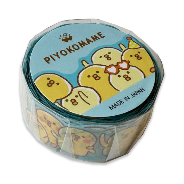 Mind Wave - Piyokomame Masking Tape - 18mm x 5m Roll - Party