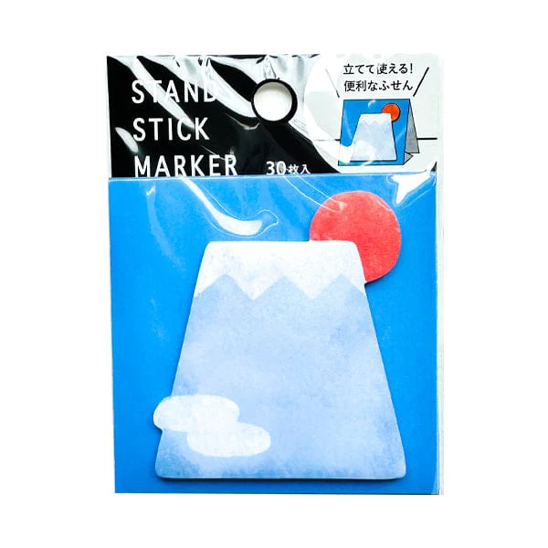 Mind Wave - Sticky Note Pad - Mount Fuji