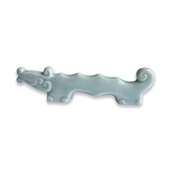 Ceramic Dragon Brush Stand - Small