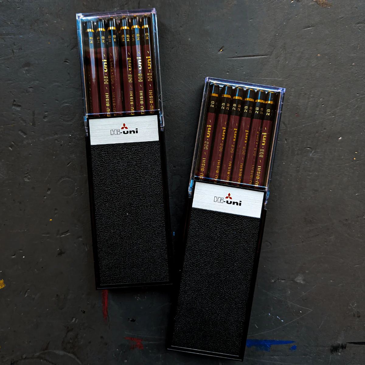 Mitsubishi - Hi-uni - Professional Graphite Pencils - Cases of 12