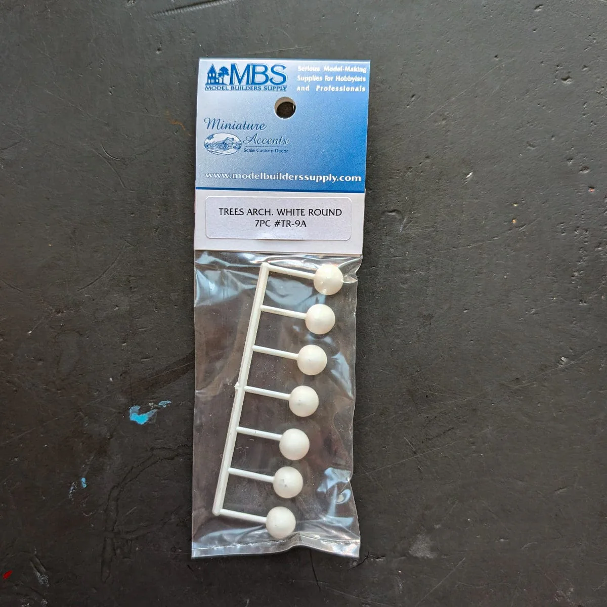Model Builders Supply - Architectural Trees - Round - 9mm