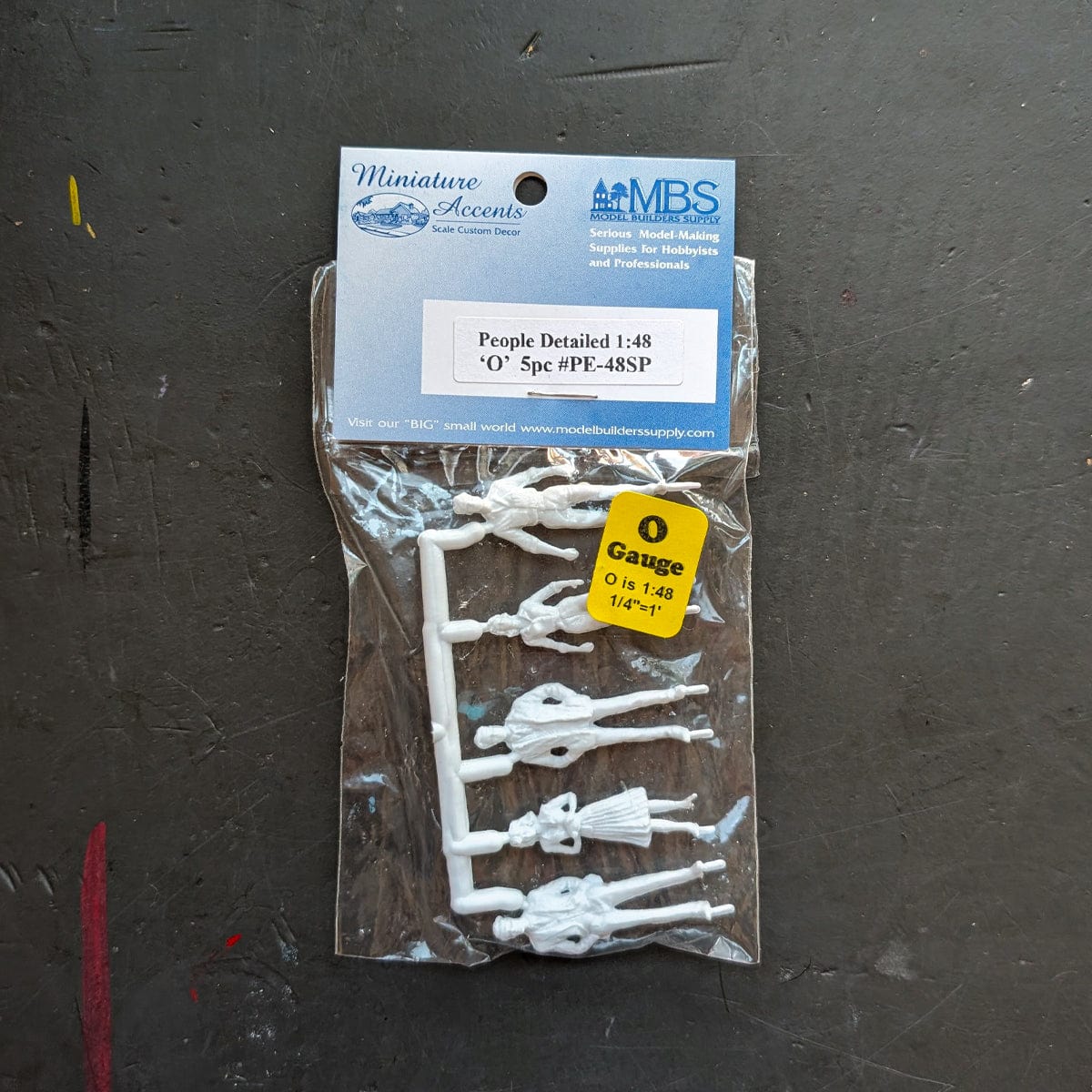 Model Builders Supply - Detailed Standing Figures - 1:48 Scale