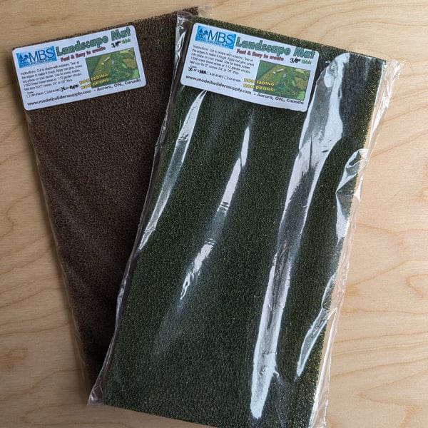 Model Builders Supply - Landscape Mats - 3/8" Thick