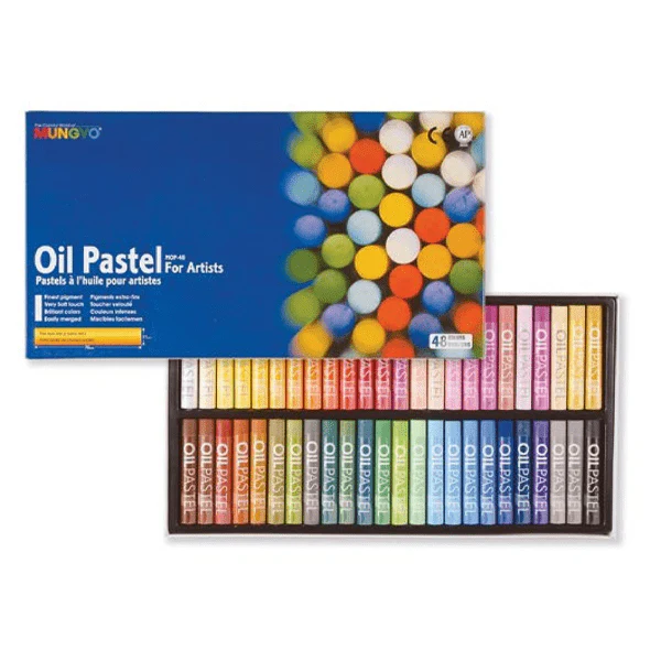 Mungyo - Oil Pastels - Set of 48 Colours
