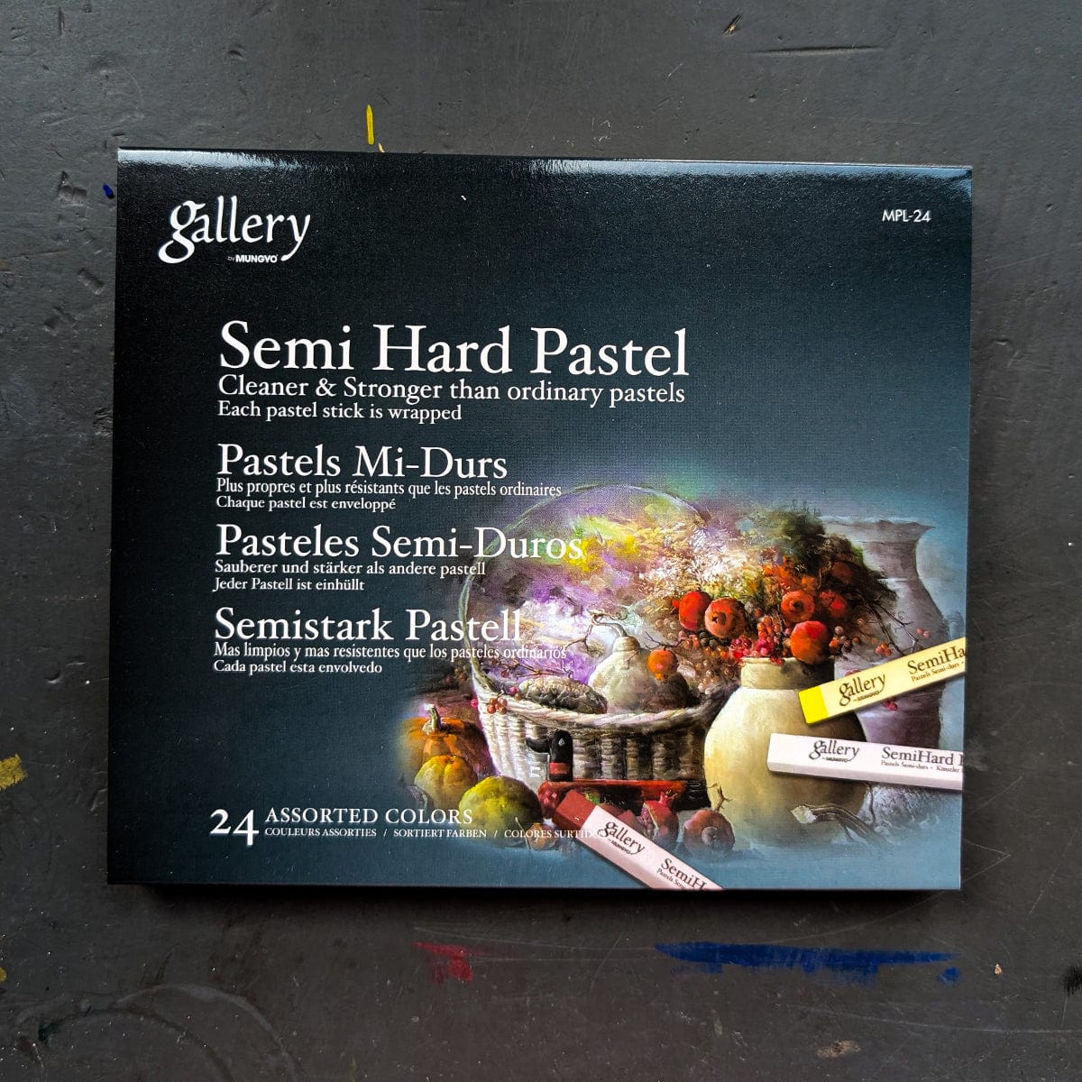 Mungyo - Semi Hard Pastels - Set of 24 Colours