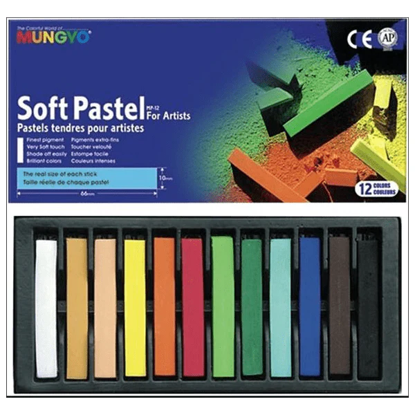 Mungyo - Soft Pastels - Set of 12 Colours