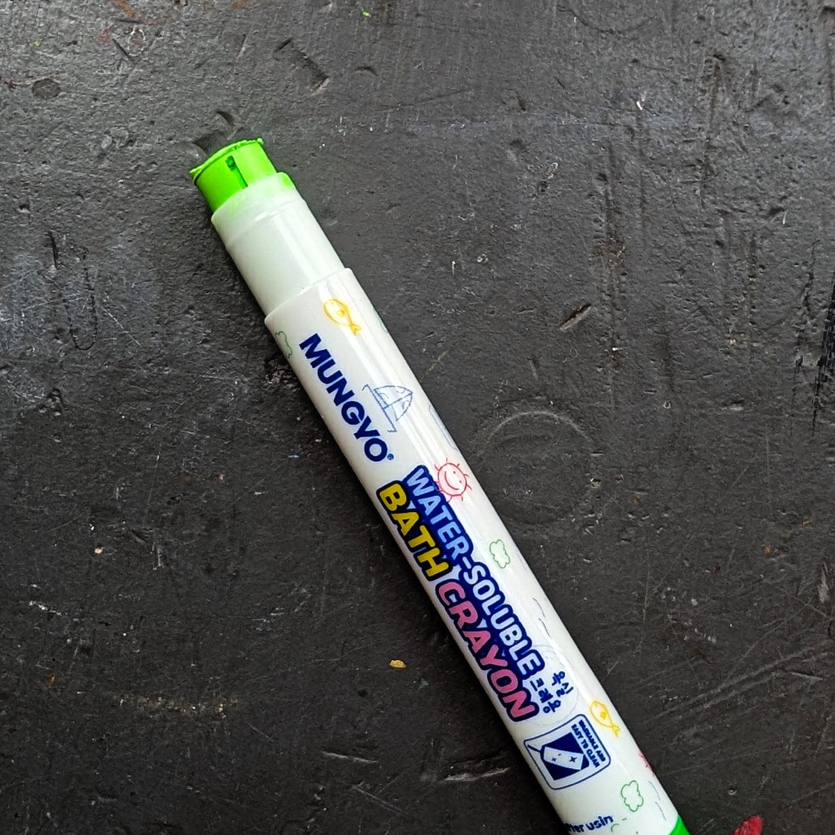 Mungyo - Water-Soluble Bath Crayon - Set of 5 Colours. MWBC-5A - Image 3