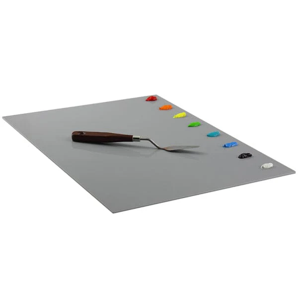 New Wave - Easy View - Acrylic Artist Palette - Grey - 12x16"