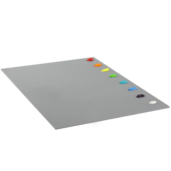 New Wave - Easy View - Acrylic Artist Palette - Grey - 12x16" - Image 2