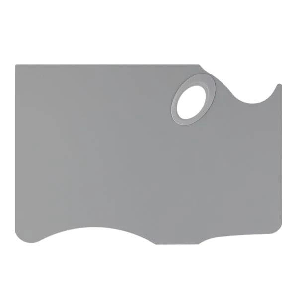New Wave - Easy View - Hand Held Acrylic Artist Palette - Grey - Image 4