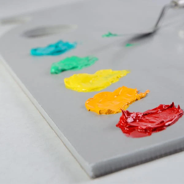 New Wave - Grey Pad - Ergonomic Handheld Paper Palette - 11x16" - Image 2
