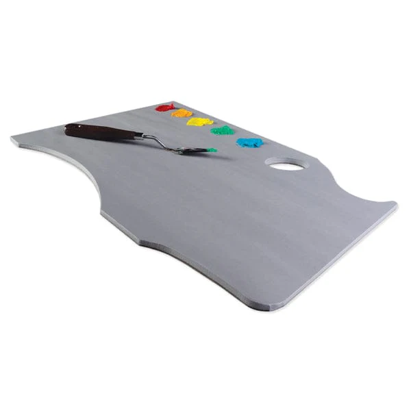New Wave - Grey Pad - Ergonomic Handheld Paper Palette - 11x16" - Image 5