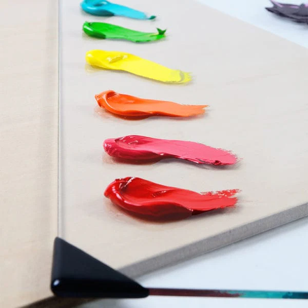 New Wave - Posh - Glass Table Top Palette - Clear - 9x12"