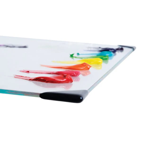 New Wave - Posh - Glass Table Top Palette - Clear - 9x12" - Image 4