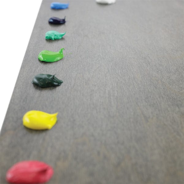 New Wave - Posh - Stained Wood Table Top Palette - Neutral Grey - 11.75x15.75" - Image 4