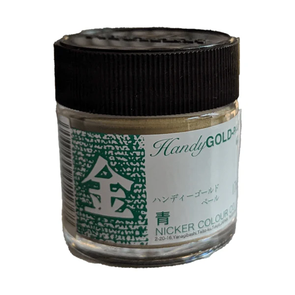 Nicker - Handy Gold - Powder Paints - 40mL Jars - Pale Gold