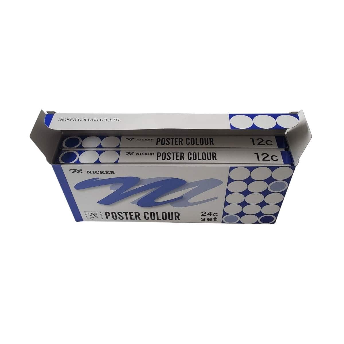 Nicker - Poster Colours - Set of 24 Colours - 20mL Tubes - Image 4