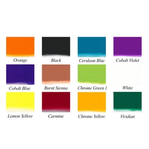 Nicker - Poster Colours - Set of 12 Colours - 40mL Jars - Image 7