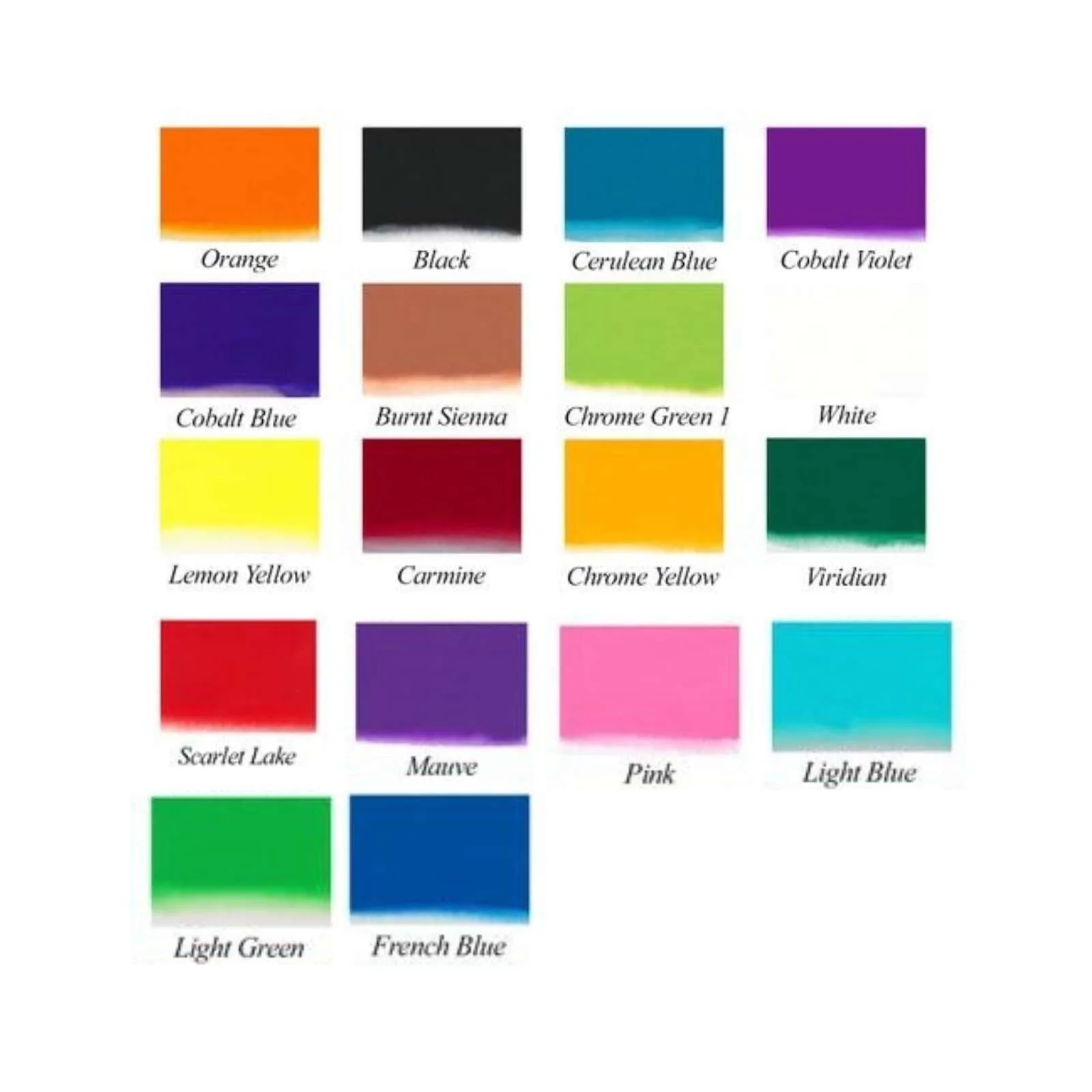 Nicker - Poster Colours - Set of 18 Colours - 40mL Jars - Image 5
