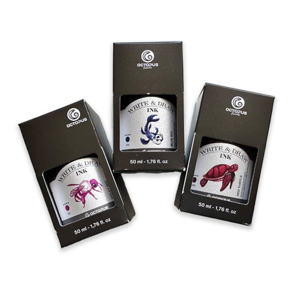 Octopus Fluids - Write & Draw Ink - 50mL Bottles