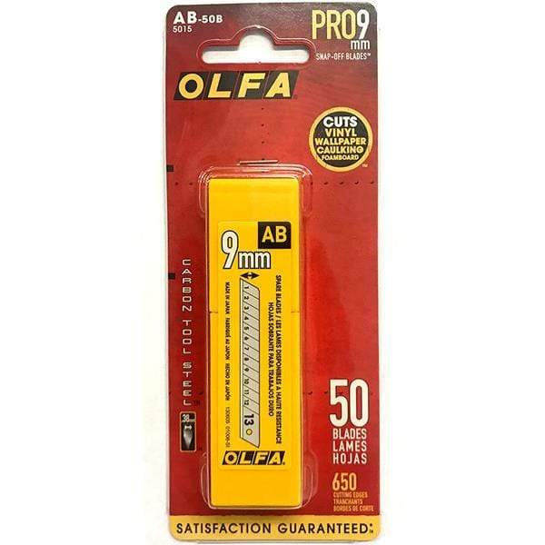 OLFA - Replacement Snap Blades - 9mm - Standard - 50 Pack