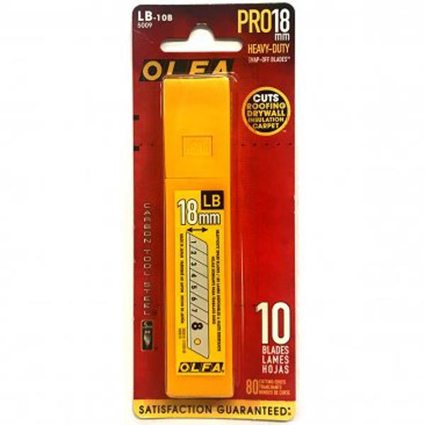 OLFA - Replacement Snap Blades - 18mm - Standard - 10 Pack - Image 2