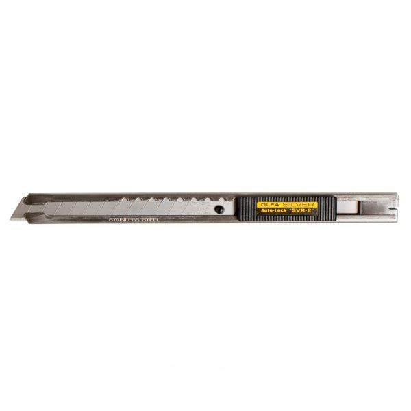 OLFA - Stainless Steel Auto-Lock Knife - 9mm Blade