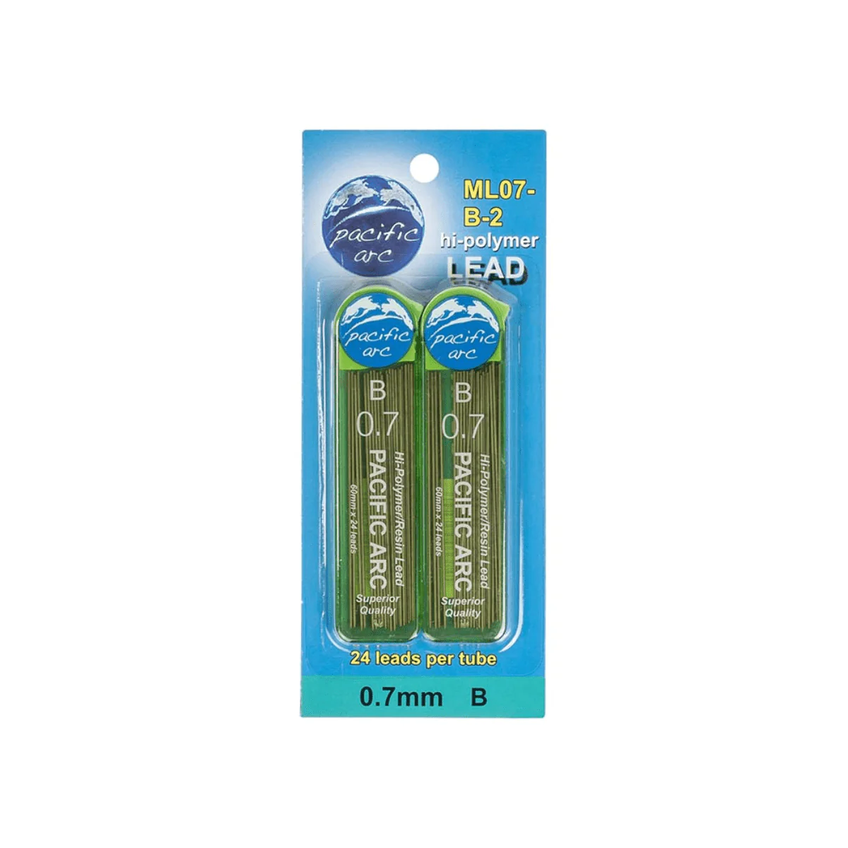 Pacific Arc - 0.7mm Lead Refills - B - 2 Pack