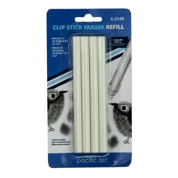 Pacific Arc - Clip Stick Eraser Refill