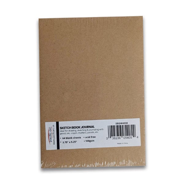 Pacific Arc - Kraft Cover Sketchbook - 3.75X5.25"