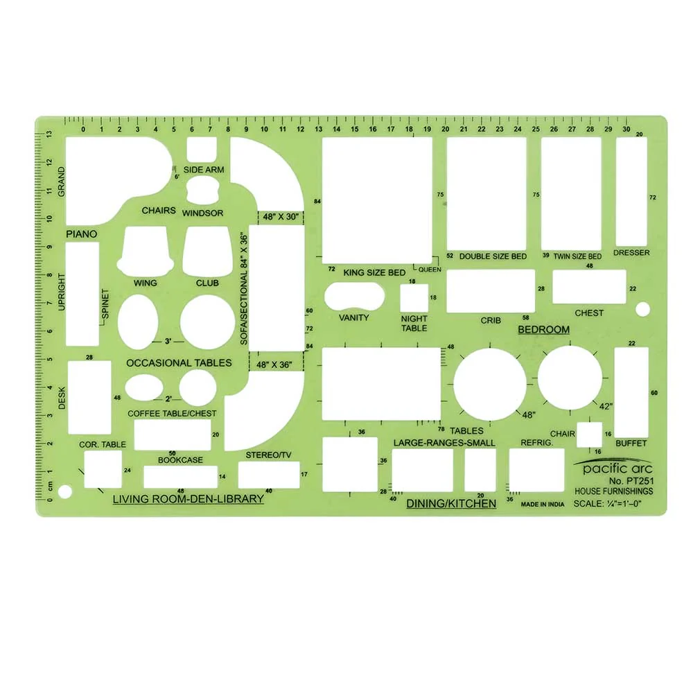 Pacific Arc - Template Guide - House Furnishings