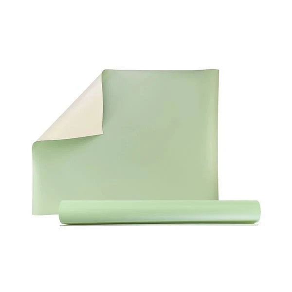 Pacific Arc - Vinyl Board Cover - 31x42" Sheet - Green/Ivory