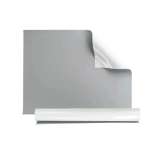 Pacific Arc - Vinyl Board Cover - 36x48" Sheet - Grey/White