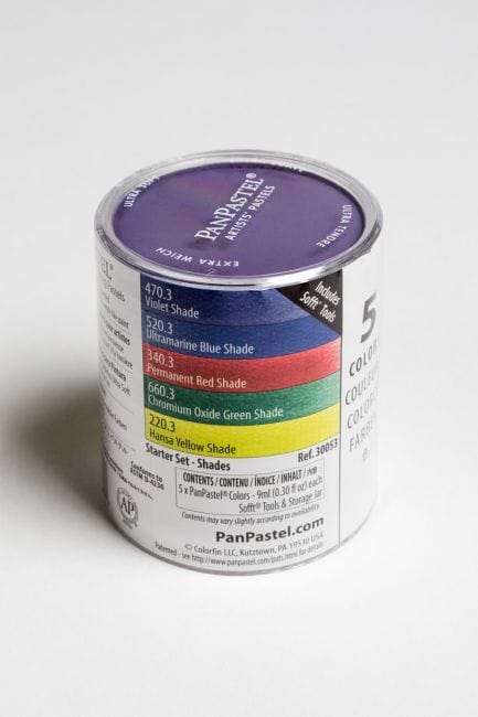 PanPastel - Artist Pastels - Shades - 5 Colour Set