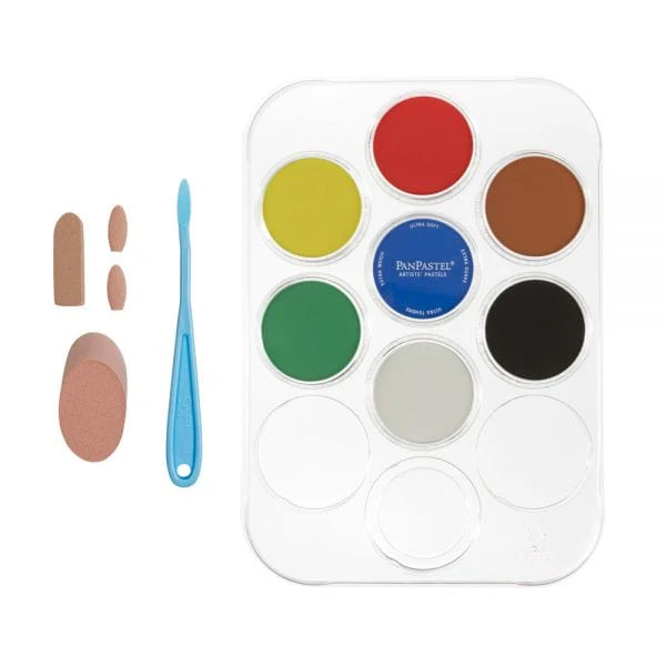 PanPastel - Artist Pastels - 7 Colour Set & Palette - Basic Colours - Image 2